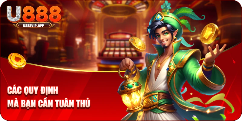 Các quy định mà bạn cần tuân thủ